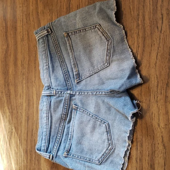 Distressed Jean Shorts - Picture 4 of 7